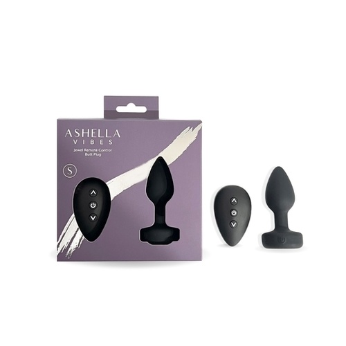 Ashella Vibes  Jewel Remote Control Butt Plug Small