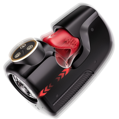 The 3-In-1 Thrusting Stroker With Suction & Vibration