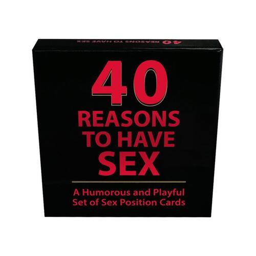40 Reasons to Have Sex