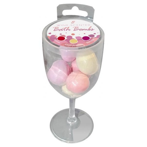 Wine Scented Bath Bomb Set