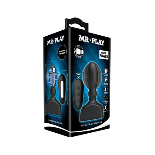 3" Inflatable Butt Plug + Remote