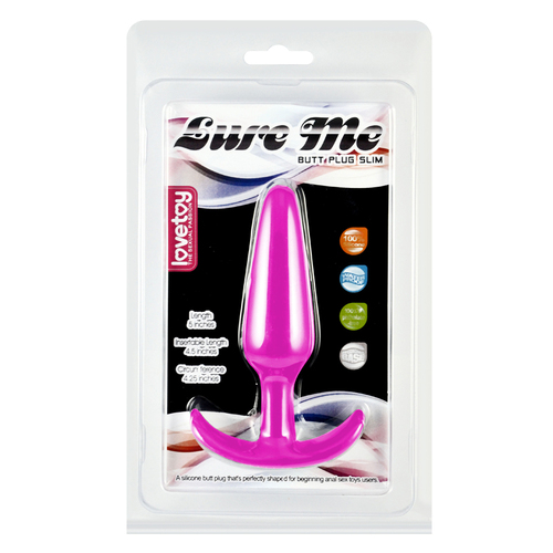 4.5" Lure Me Classic Anal Plug L