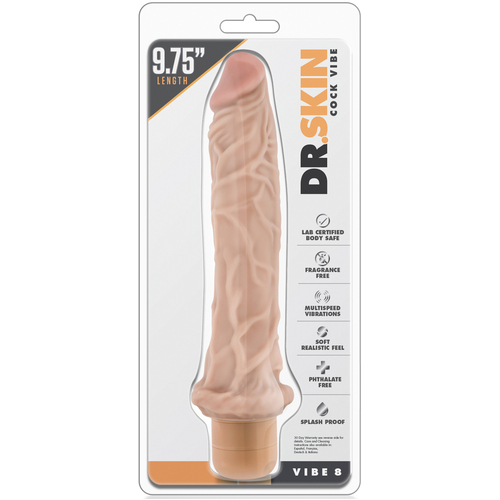 9.75" Vibrating Cock