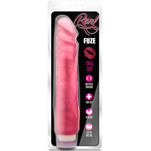 Revel - Fuze Pink 25.4 cm (10'') Vibrator