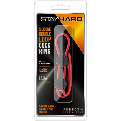 Silicone Double Lasso Cock Ring