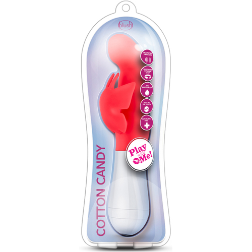 9" Cotton Candy Rabbit Vibrator