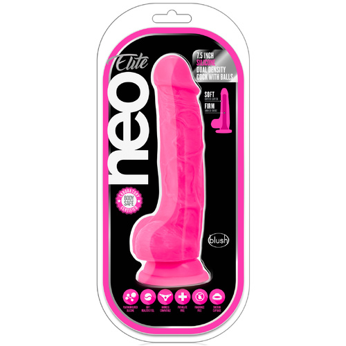 7.5" Dual Density Cock + Balls