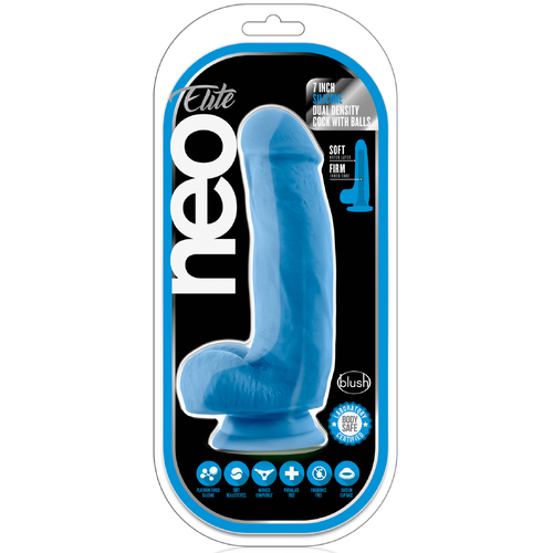 7" Dual Density Cock + Balls