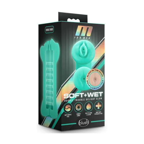 Soft & Wet Glowing Double Stroker