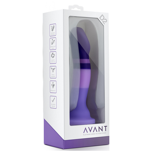 D2 Purple Rain Dildo 5.5"