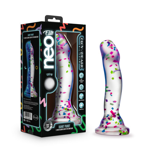 Neo Elite Glow Hanky Panky Glow In Dark  19cm Dong