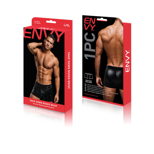 Envy Snap Down Boxer Brief L/XL