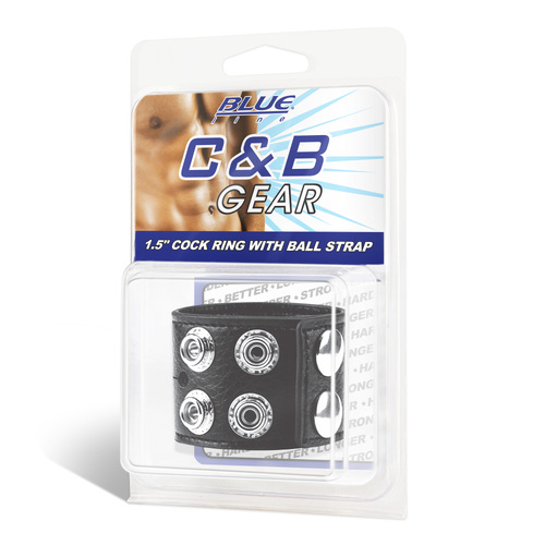 38MM Cock Ring With Ball Strap