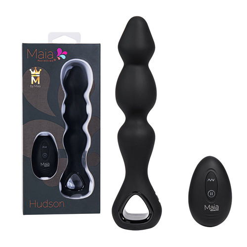 Maia Hudson  19cm Usb Rechargeable Anal Vibrator With Wireless Remote