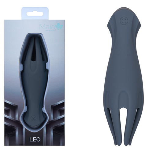 Maia LEO - Grey Grey USB Rechargeable Penis Head Tickler