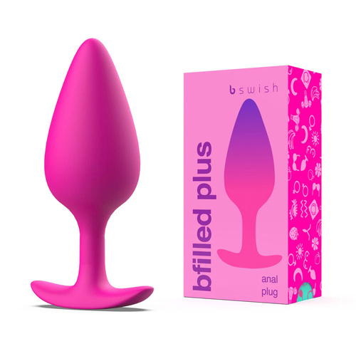 Bfilled Basic Plus - Magenta Magenta 10.7 cm Butt Plug