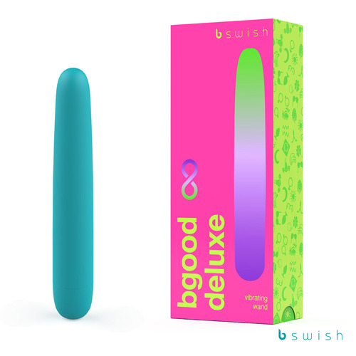 Bgood Infinite Deluxe - Sea Foam Sea Foam Teal 18 cm USB Rechargeable Vibrator