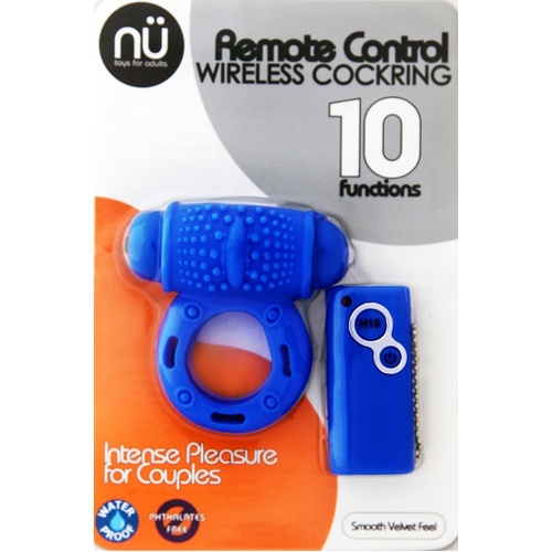 S-Wet Remote Control 10 Function Wireless C/Ring Blue