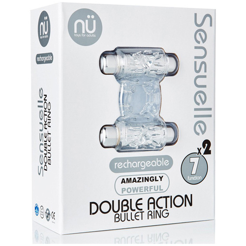 Double Vibrating Cock Ring