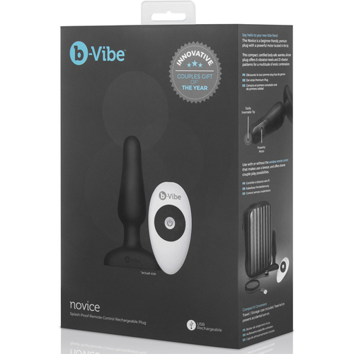 Novice Vibrating Butt Plug