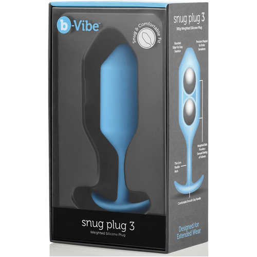 Snug Plug 3 Weighted Butt Plug