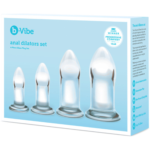 Premium Glas Anal Training Kit
