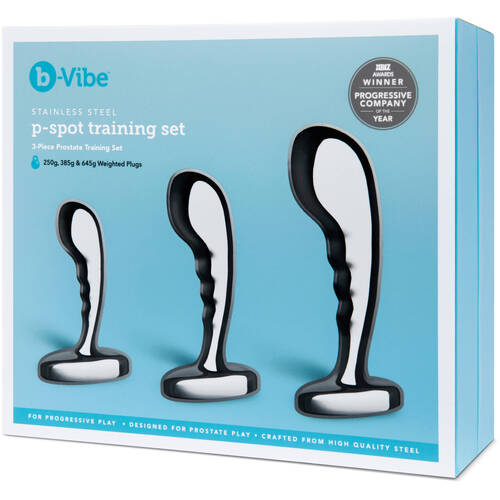 Stainless Steep P-Spot Training Set