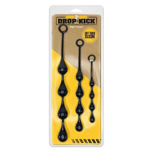 Drop-Kick Silicone Beginner Ass Training Kit 3 Pc 