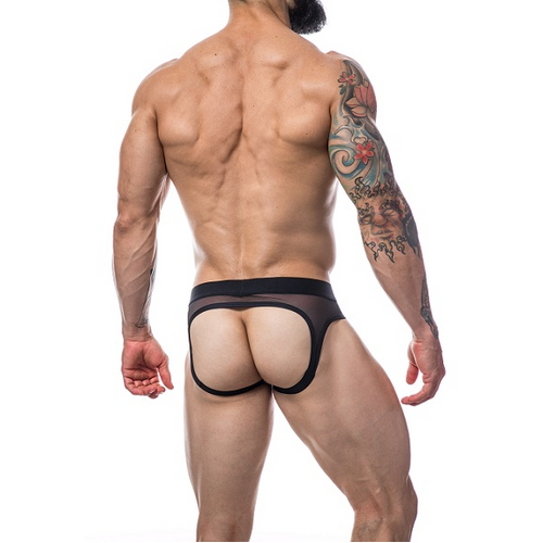 Cut For Men Black Mesh Jockair M
