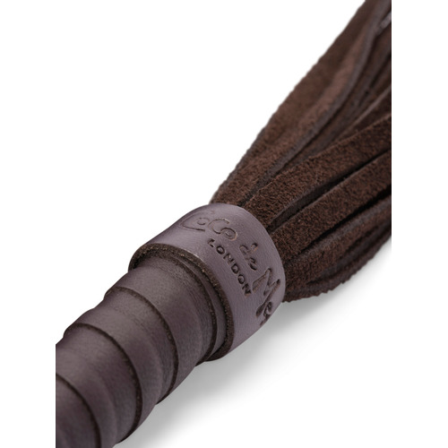 Coco de Mer Leather Small Flogger Brown