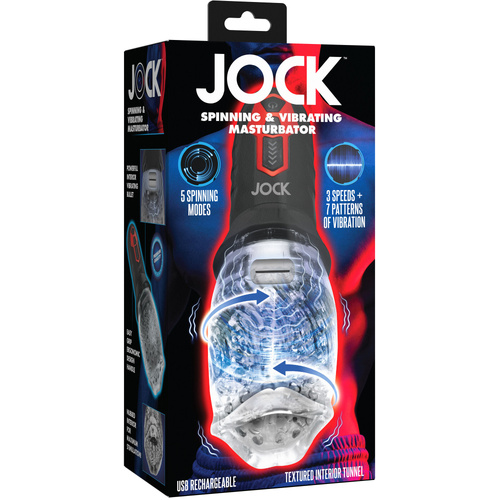 JOCK Spinning + Vibrating Stroker