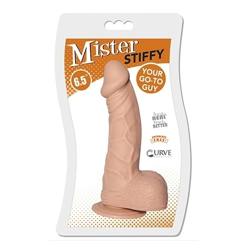 Mister Stiffy Vanilla 6.5" Insertable