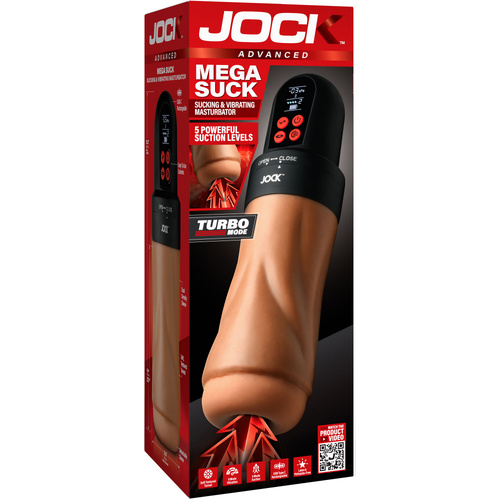 JOCK Sucking & Vibrating Masturbator