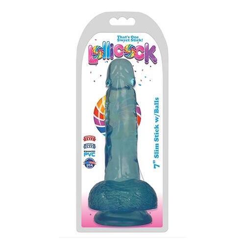 7" Slim Stick with Balls - Berry Ice