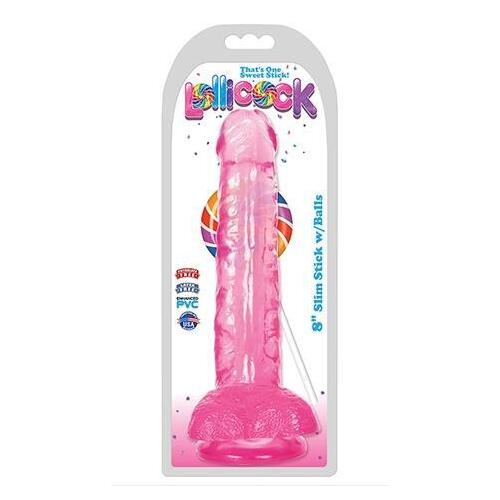 8" Slim Cock + Balls