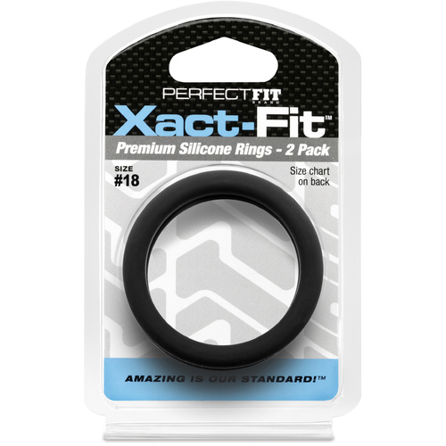 45mm Xact-Fit Cock Rings x2