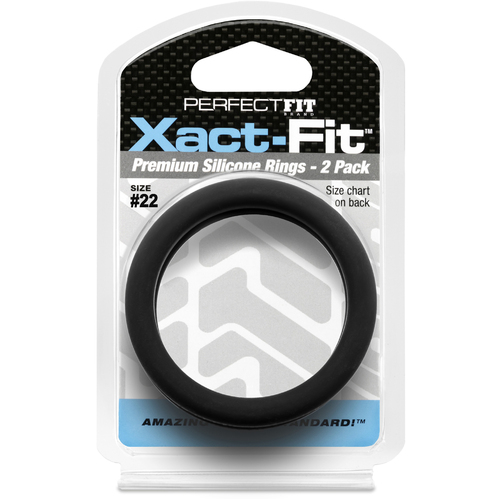 55mm  Xact-Fit Cock Rings x2