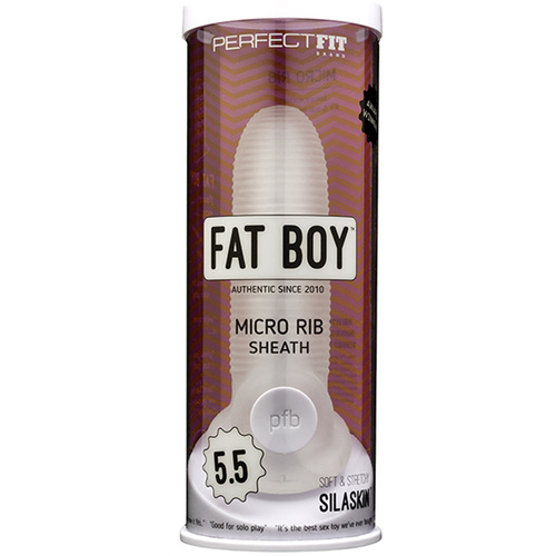 5.5" Fat Boy Ribbed Penis Sleeve