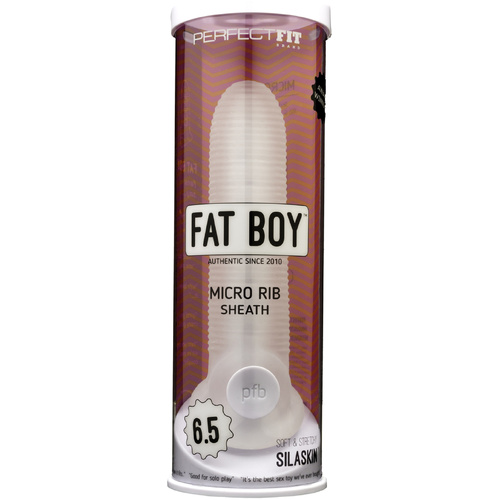 6.5" Fat Boy Ribbed Penis Sleeve