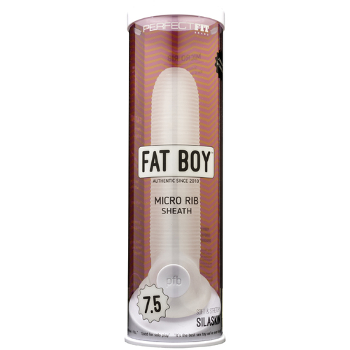 7.5" Fat Boy Ribbed Penis Sleeve