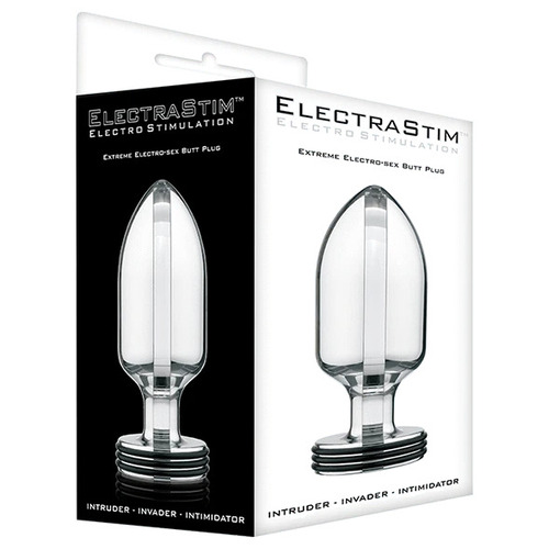 4" Intruder Extreme eStim Butt Plug
