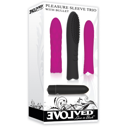 Pleasure Sleeve Trio Vibrator Kit