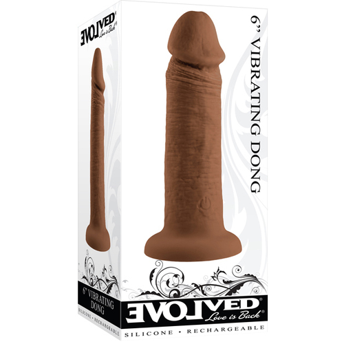 6" Vibrating Cock