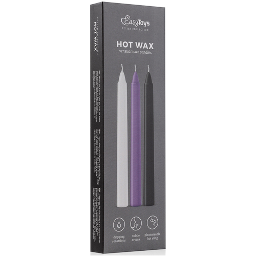 Sensual Hot Wax Candles 3pcs