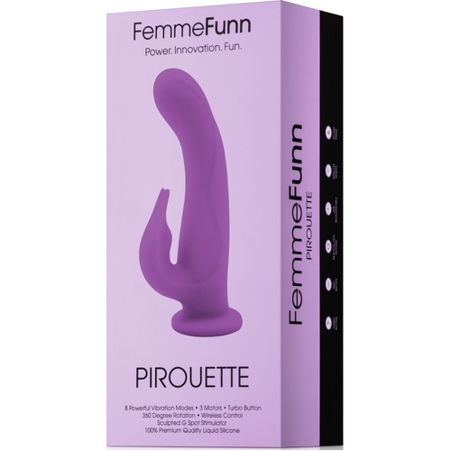 5.5" Pirouette Rabbit Vibrator