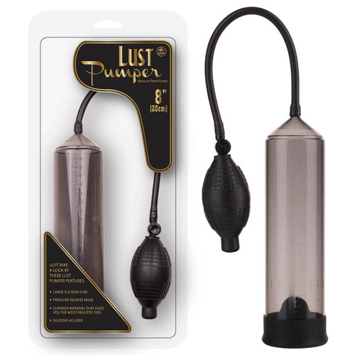 Lust Pumper 8" Pump (Smoke)