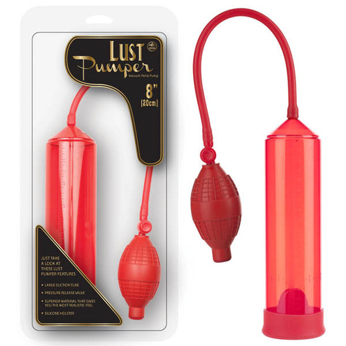Lust Pumper 8" Pump (Red)