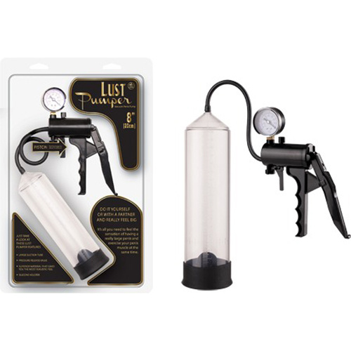 Lust Pumper 8" Pump W/ Gauge
