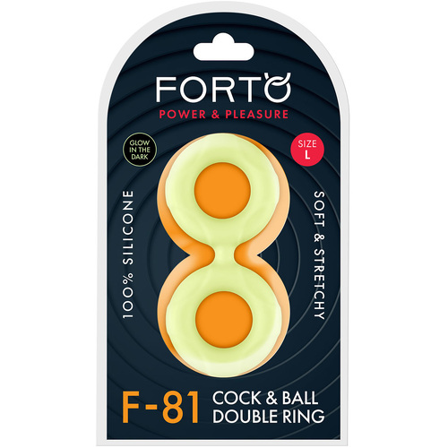 51Mm F 81glowing Cock & Ball Ring