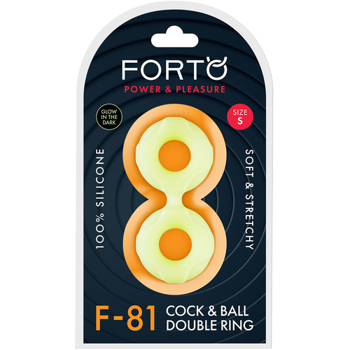 44Mm F 81glowing Cock & Ball Ring